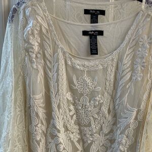 Dressy lace blouse